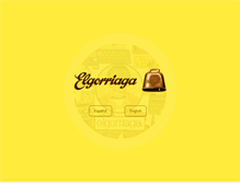 Tablet Screenshot of chocolateselgorriaga.com